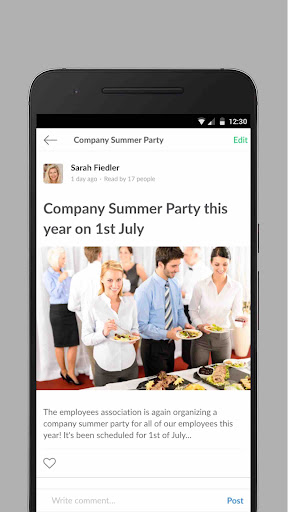 Android application Pfauen screenshort