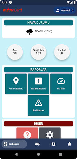 Android application Autoguard screenshort