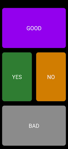 Android application Speaking Buttons screenshort
