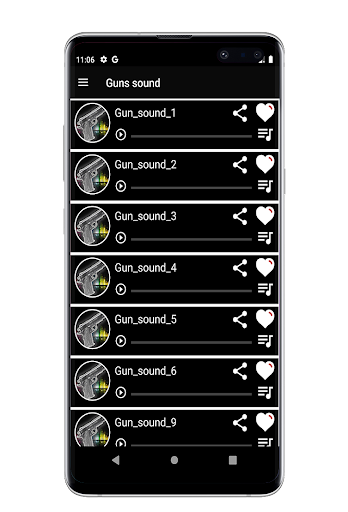 Guns Ringtones, guns effect Screen 2
