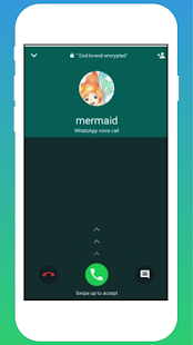 Call From Mermaid Princes - callprank and fakechat 1.0 APK screenshots 4