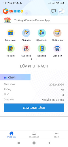 Bikids Teacher Screen 2