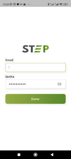 Android application STEP screenshort