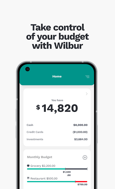 Wilbur Budget Personal Finance - 1.1.4 - (Android)