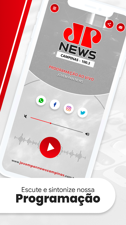 Jovem Pan News Campinas 100,3 - 1.0.3-appradio-pro-2-0 - (Android)