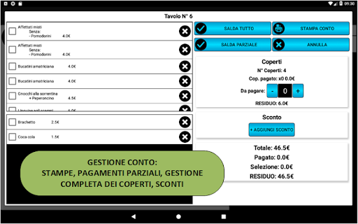 Orders Manager - Tablet Screen 3