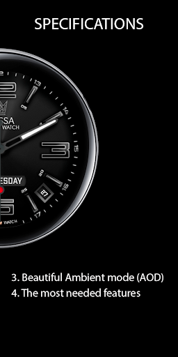 Messa Watch Face BN21 Business Screen 3