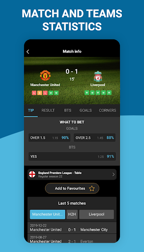 BetMentor: Betting Tips Screen 3