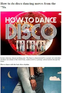 Как делать диско -танцевальные