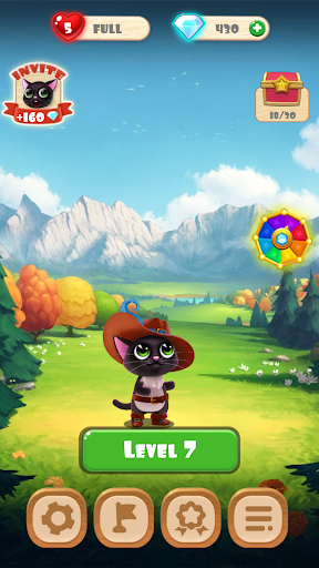 Fruity Cat -  bubble shooter! screenshots 6