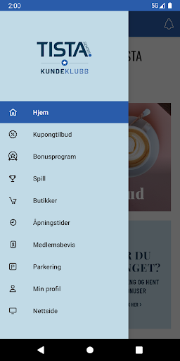 Android application Tista Senter screenshort