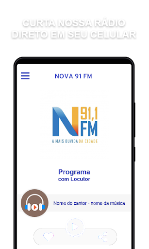 Android application Nova 91 Fm screenshort