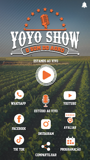 Android application Rádio YoYo Show screenshort