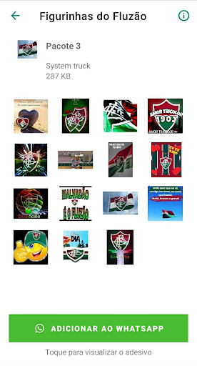 Figurinhas do Fluminense Screen 3