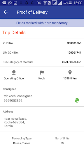 GoEx Driver Screen 3