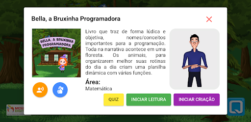 Bella, a bruxinha programadora Screen 2
