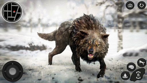 Wolf Simulator 3D Animal Games Screen 3