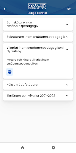 Nykarleby-appen Screen 2