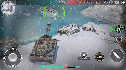 Battle of War Games: Tank Game Screen 2