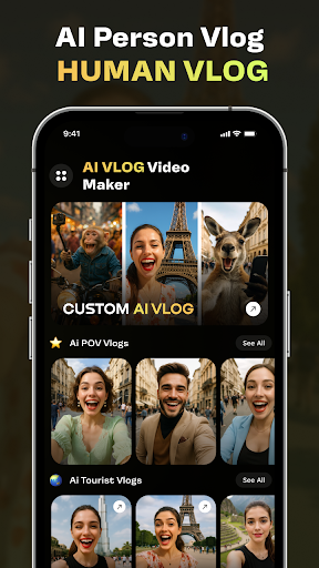 AI Vlog Video - POV Vlogs