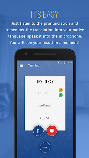 Pretty Speech - languages lear Screen 2