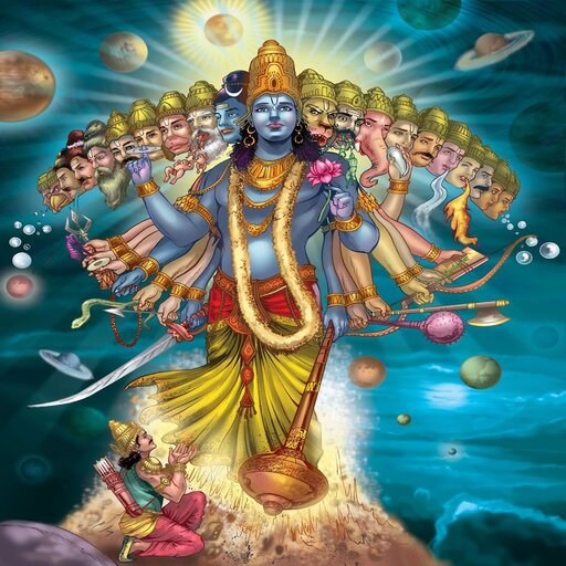 Om Namo Bhagavate Vasudevaya logo