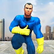 3D Super Hero Fight: Las Vegas Crime City Battle