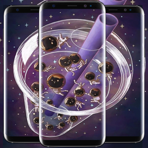 Kawaii Bubble Tea Wallpaper Изтегляне на Windows