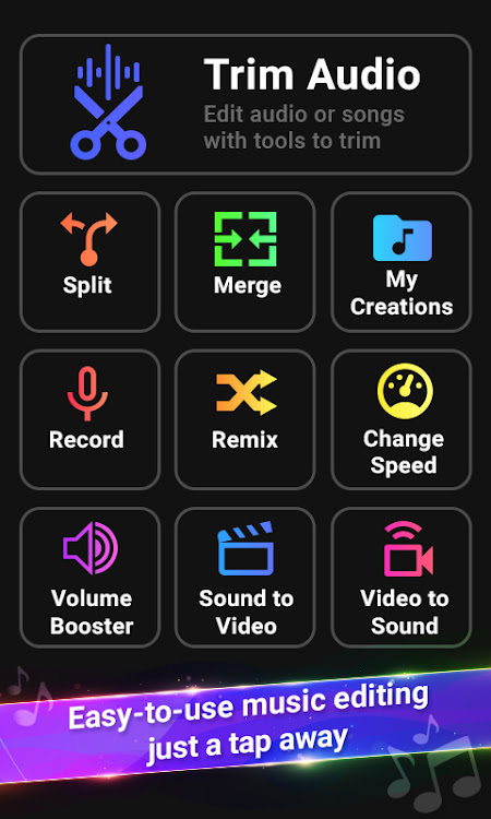 Edit Music - Audio Trim, merge - 2.4.2 - (Android)
