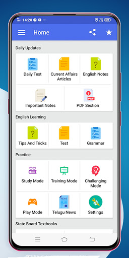 Telugu GK & Current Affairs Screenshot 1 - AppWisp.com
