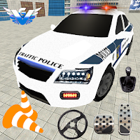 Полиция автомобиль стоянка: свободно имитатор Game