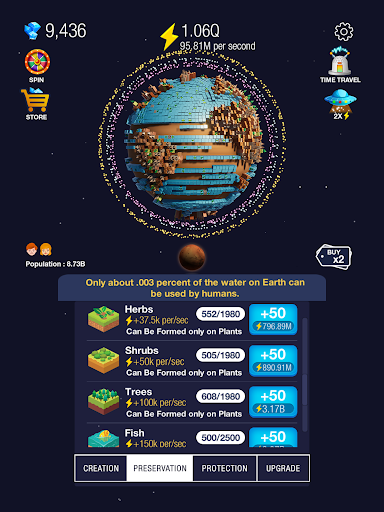 Idle World - Build The Planet screenshots 17