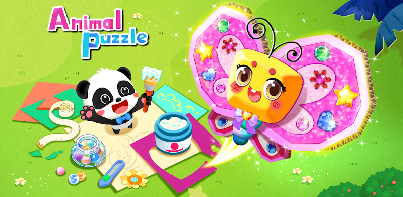 Baby Panda's Animal Puzzle