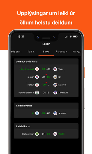 Körfufréttir screenshot 1