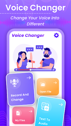 Voice Changer: AI Audio Effectのおすすめ画像2