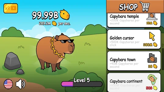 Capybara Evolution Clicker