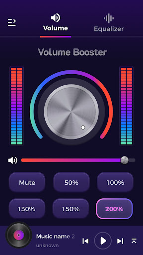 Android application Volume Booster - Sound Booster screenshort