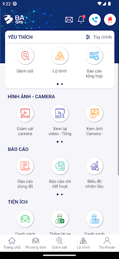 Android application BA GPS LITE screenshort
