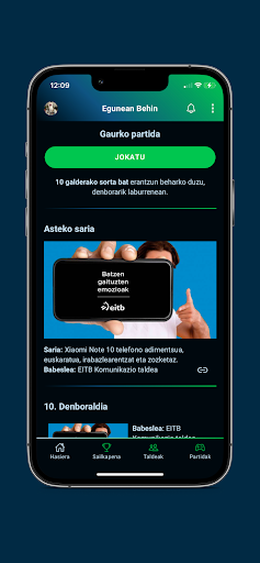 Egunean Behin Screen 2