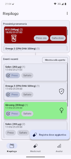 Anteprima dell'app