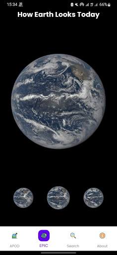 Space API App Screen 2