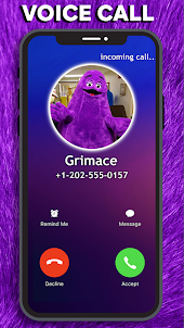 Grimace Shake: Fake Video Call