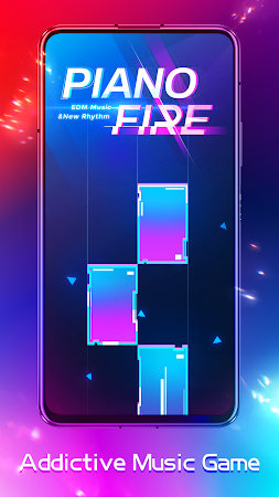 Game screenshot Piano Fire: Edm Music & Piano mod apk