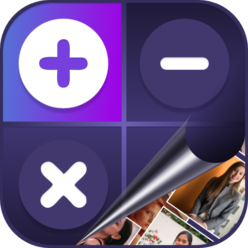 Calculator photo vault logo