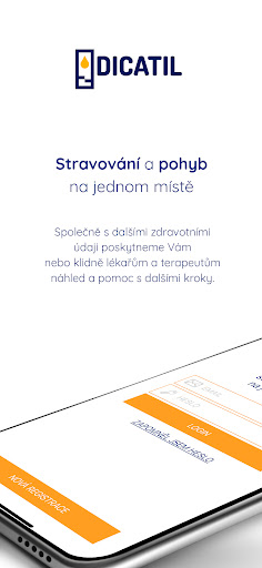 Android application Dicatil screenshort
