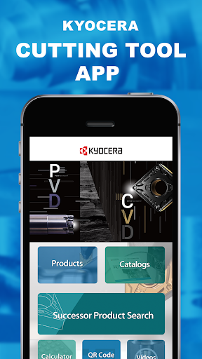 Android application Kyocera Cutting Tools screenshort