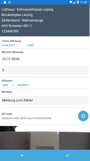 VitriApp-Zähler Screen 3