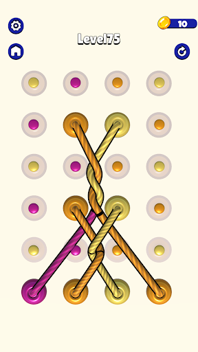 Rope Tangle Color Sort Screen 3