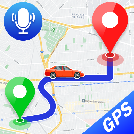 GPS Voice Navigation: Live Map