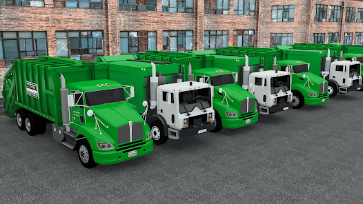 Screenshot 3 ciudad basura camión juego 3d android
